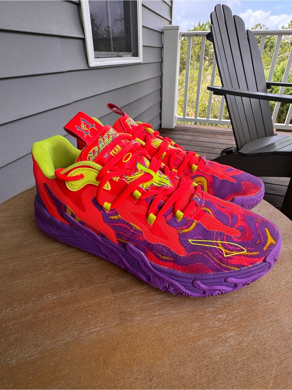 PUMA‎ LaMelo Ball MB.03 Lo Lava Basketball Shoes Youth 6.5